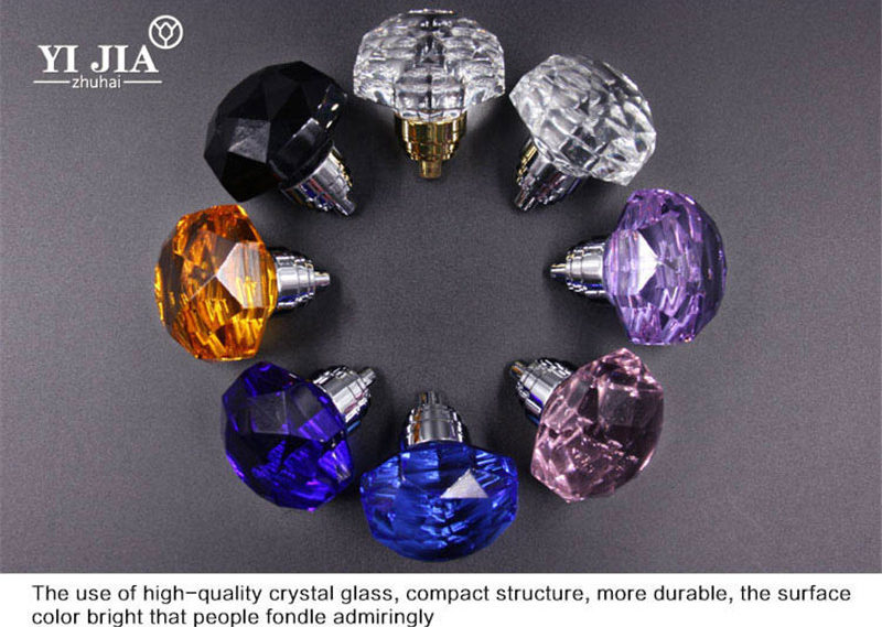 Crystal Rhinestone Dresser Knobs And Handles Yijia Crystal
